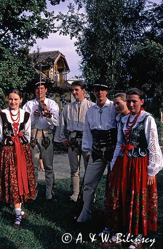 stroje góralskie zespół folklorystyczny Skalni z Krakowa