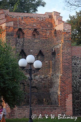 Gorzów Wielkopolski, fragment murów obronnych