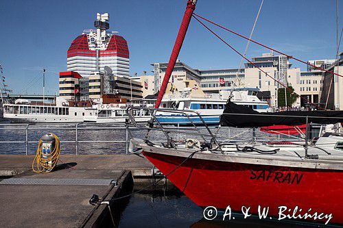 Lilla Bommens Hamn, Skanskaskrapan, Goteborg, Szwecja