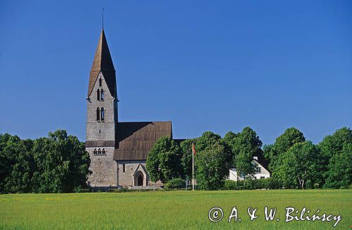 Kościół w Oja, Gotland, Szwecja