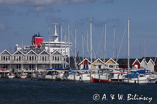 Marina, port jachtowy w Grenaa, Jutlandia, Kattegat, Dania