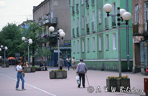 Grodzisk Mazowiecki, ulica 11-go listopada, Mazowsze, Polska