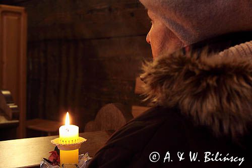 Święto Matki Bożej Gromnicznej, wieś Żłobek, Bieszczady