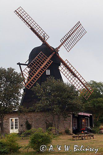 wiatrak restauracja w Gronhogen, Olandia, Szwecja