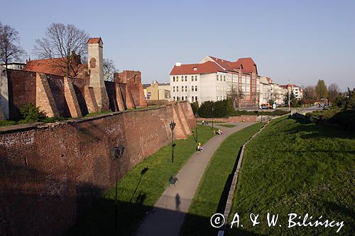 Grudziądz, mury miejskie