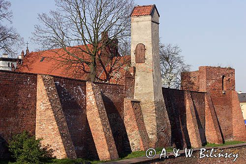 Grudziądz, mury miejskie