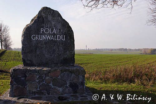Grunwald, pole bitwy, pomnik, Mazury