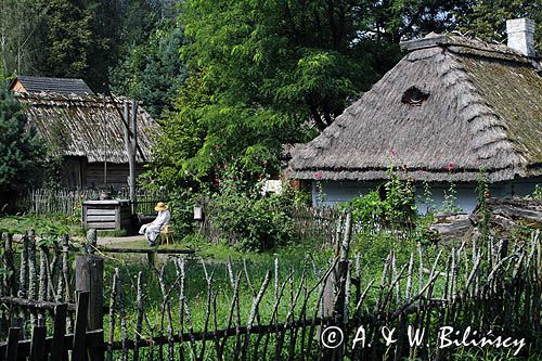 Guciów, skansen prywatny Zagroda Guciów, Roztocze Środkowe