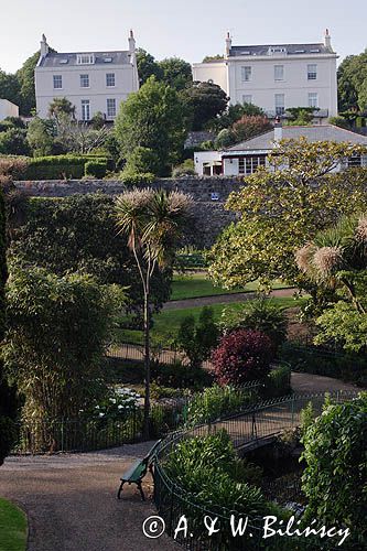 Candie Gardens, St. Peter Port, wyspa Guernsey, Channel Islands, Anglia, Wyspy Normandzkie, Kanał La Manche