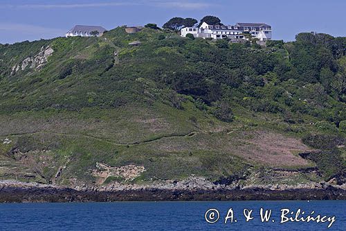 wybrzeże wyspy Guernsey, Channel Islands, Anglia, Wyspy Normandzkie, Kanał La Manche