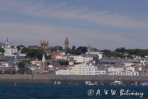 St. Peter Port, wyspa Guernsey, Channel Islands, Anglia, Wyspy Normandzkie, Kanał La Manche