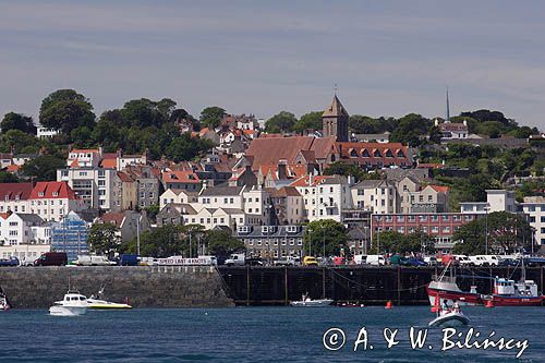 St. Peter Port, wyspa Guernsey, Channel Islands, Anglia, Wyspy Normandzkie, Kanał La Manche