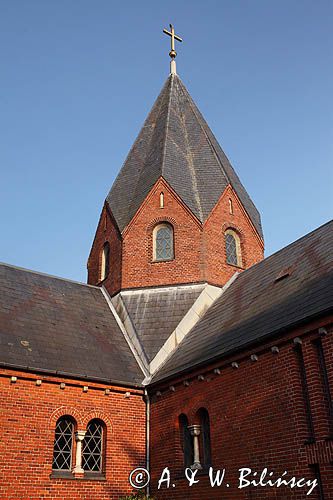 Kościół w Hadsund, Mariager Fjord, Jutlandia, Dania