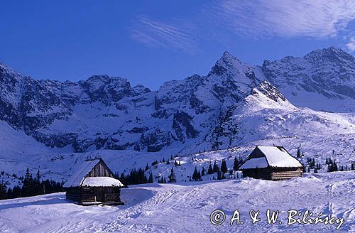 Hala Gąsienicowa, Tatry, Kozi Wierch, Zamarła Turnia, Mały Kozi Wierch, Kościelec, Niebieska Turnia, Gąsienicowa Turnia, Świnica