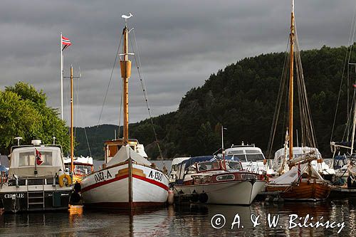 Old timery w Halden, Zlot drewnianych łodzi, Food & Wooden Boat Festival Halden, Południowa Norwegia