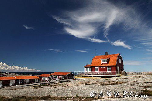Hallo, Hallö Losthamn. Szwecja Zachodnia, Skagerrak, Bohuslän