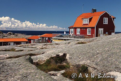 Hallo, Hallö Losthamn. Szwecja Zachodnia, Skagerrak, Bohuslän