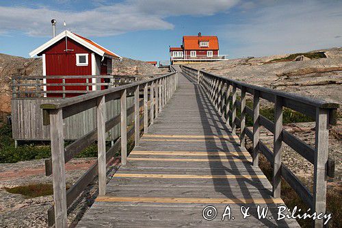 Hallo, Hallö Losthamn. Szwecja Zachodnia, Skagerrak, Bohuslän
