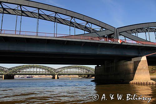 Hamburg, rzeka Łaba, mosty, Niemcy