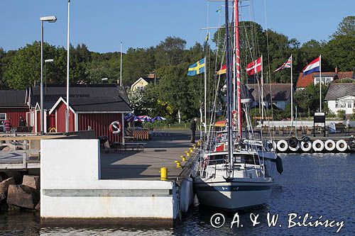 port na wyspie Hano, Szkiery Blekinge, Szwecja