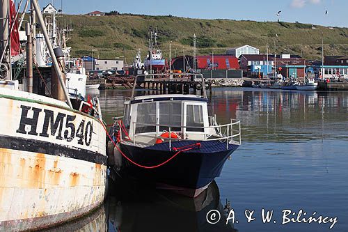 Port w Hanstholm, Morze Północne, Jutlandia, Dania