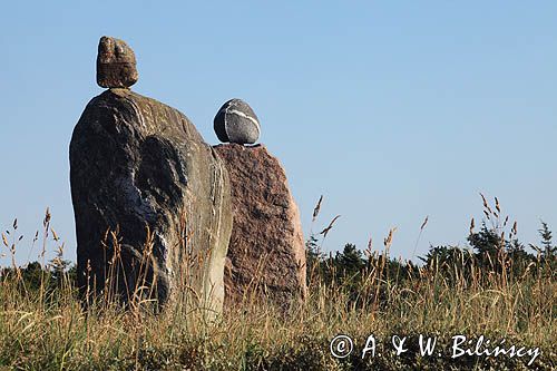 Rzeźby w Hanstholm, Morze Północne, Jutlandia, Dania