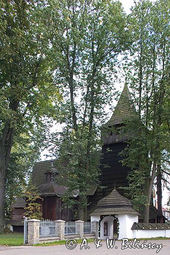 Harklowa zabytkowy późnogotycki kościół z XV/XVI wieku