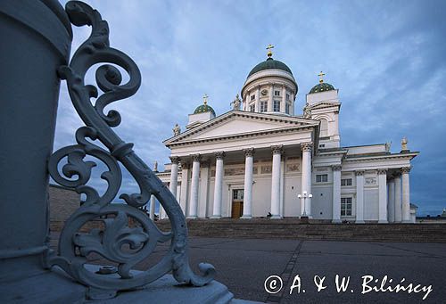 Helsinki, Katedra, Helsingin tuomiokirkko, Zatoka Fińska, Finlandia