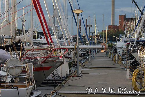 Helsinki, nabrzeże, port, Finlandia