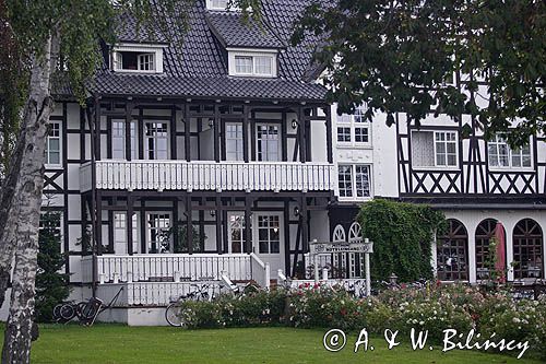 hotel w Kloster na wyspie Hiddensee, Mecklenburg-Vorpommern, Niemcy