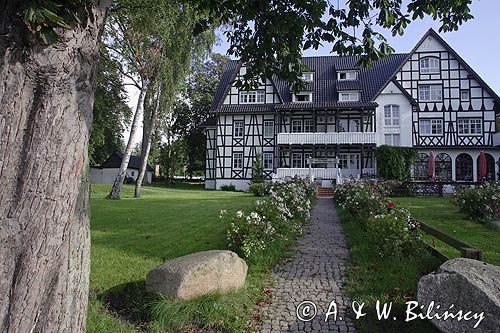 hotel w Kloster na wyspie Hiddensee, Mecklenburg-Vorpommern, Niemcy