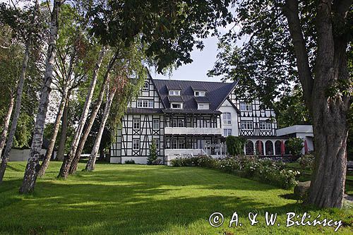 hotel w Kloster na wyspie Hiddensee, Mecklenburg-Vorpommern, Niemcy