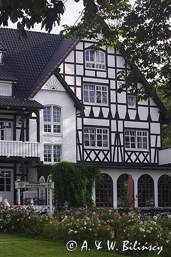 hotel w Kloster na wyspie Hiddensee, Mecklenburg-Vorpommern, Niemcy