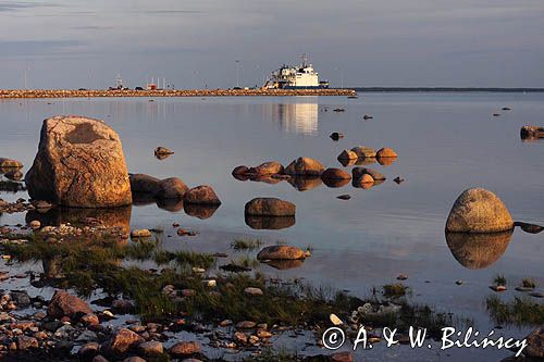 wyspa Hiuma, Hiiumaa, wybrzeże koło Soru, Estonia Hiiumaa Island, Soru, Estonia