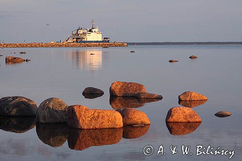 wyspa Hiuma, Hiiumaa, wybrzeże koło Soru, Estonia Hiiumaa Island, Soru, Estonia