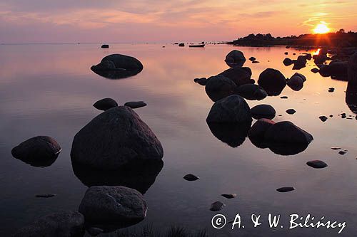 wyspa Hiuma, Hiiumaa, wybrzeże koło Soru, Estonia Hiiumaa Island, Soru, Estonia