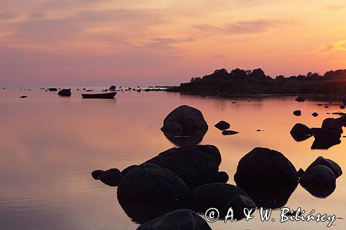 wyspa Hiuma, Hiiumaa, wybrzeże koło Soru, Estonia Hiiumaa Island, Soru, Estonia