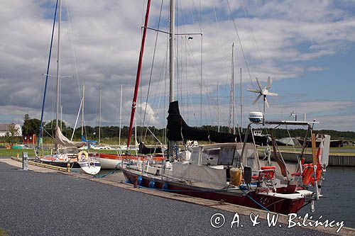 port Soru, wyspa Hiuma, Hiiumaa, Estonia Hiiumaa Island, Soru harbour, Estonia