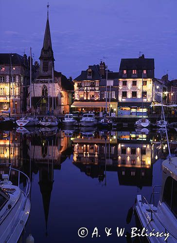 Honfleur, Normandia, Francja