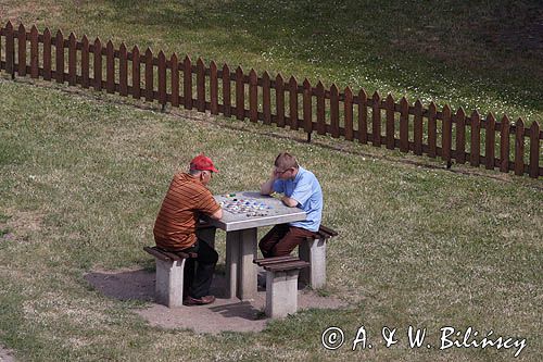 Inowrocław, plenerowa gra planszowa