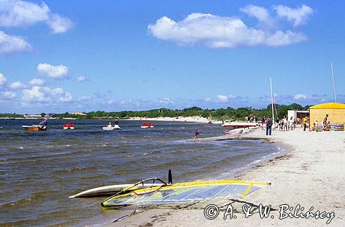 Jastarnia plaża windsurfing