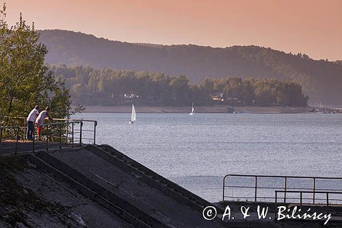 Zalew Soliński i port Jawor, ośrodek Jawor, Bieszczady,