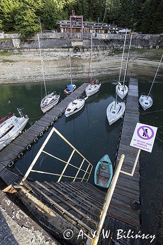 Zalew Soliński i port Jawor, ośrodek Jawor, Bieszczady