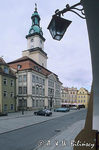 Jelenia Góra, Ratusz i kamieniczki