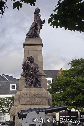 pomnik w St. Helier, wyspa Jersey, Channel Islands, Wyspy Normandzkie