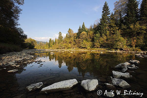 Rzeka San, Bieszczady