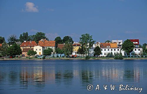 Jezioro Ryńskie, Ryn, Mazury, Polska