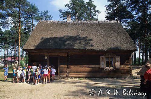 Kadzidło, zagroda kurpiowska, skansen