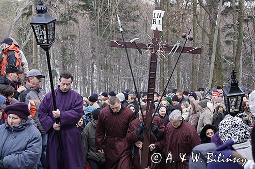 Kalwaria Zebrzydowska, Wielki Piątek, Misterium Męki Pańskiej, procesja