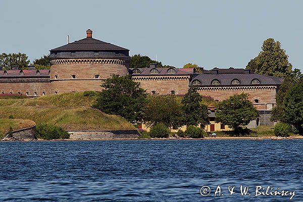 Twierdza Karlsborg nad jeziorem Vattern, Szwecja